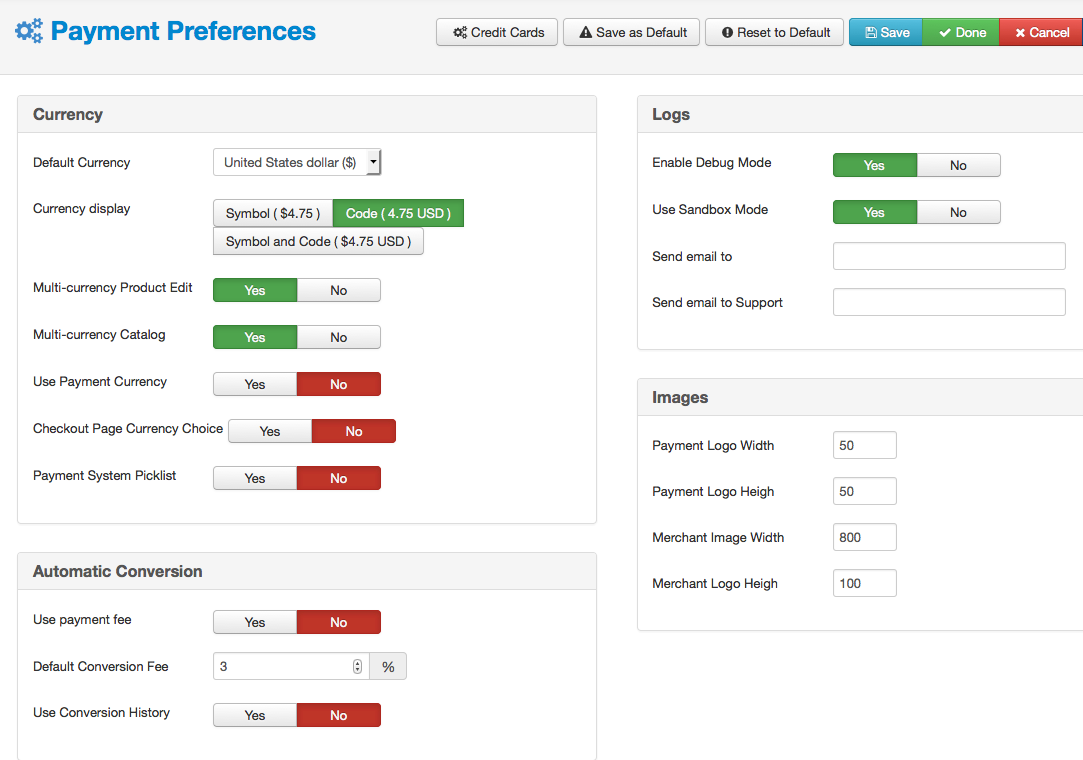 payment-preferences