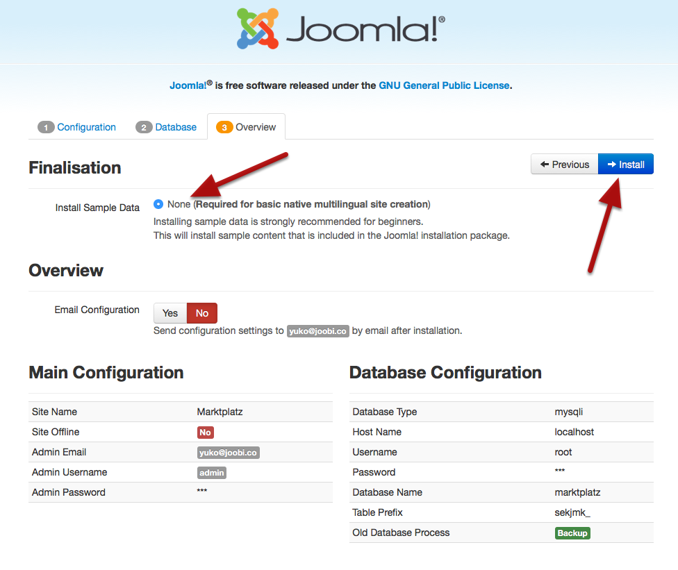 joomla-install-stage3